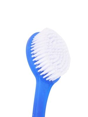 Щетка с удлиненной ручкой, банная, массажная, 33,5 см, микс цвета