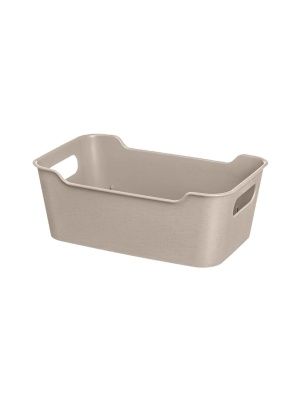 Корзинка универсальная "Mango" 1.5л. 190х140х80мм (светло-серый)