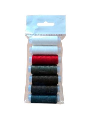 Набор ниток швейных армированных "Турист" 7 катушек.