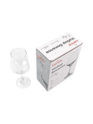 Набор бокалов для вина "Edge", 2 шт, 435 мл (PK434)