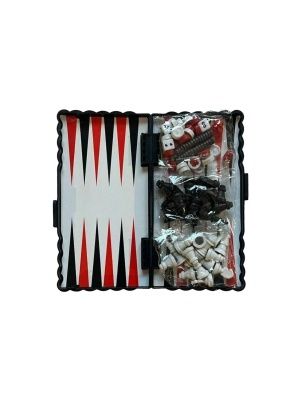 Настольная игра 3 в 1 "Шахматы - Шашки - Нарды" магнитная 