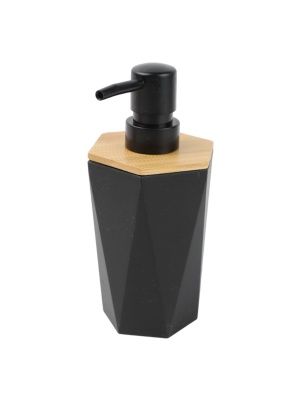 Дозатор жидкого мыла "Modern black", 8.4*7.3*17.2 см (PZ006)