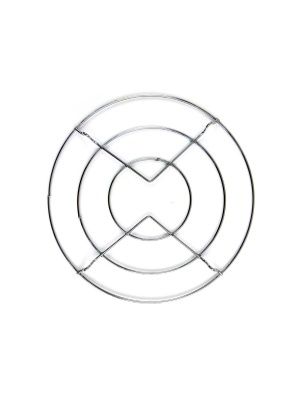 Подставка под горячее на ножках, d=17.5 см, металл