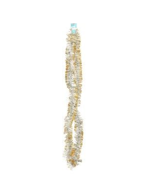 Мишура "Позолоченная", 2 м, d=7 см