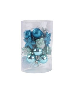 Набор шаров "Праздничный", 16 шт, 3 см