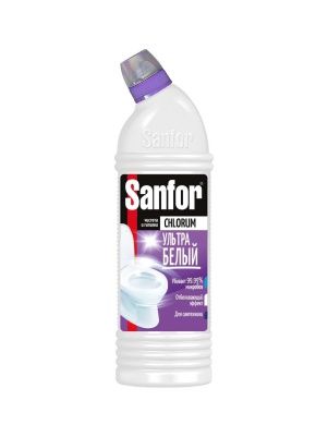 Гель чистящий "SANFOR" Chlorum универсальный, 750 мл