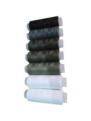 Набор ниток швейных армированных "Турист" 7 катушек.