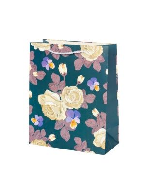 Пакет подарочный "Цветочный сад", 32*26*12 см