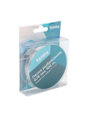 Леска рыболовная, 0,16 мм, 100 м, бесцветная, нейлон