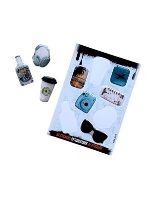 Объёмные наклейки NALEPKING 1 лист(ов) в ас-те