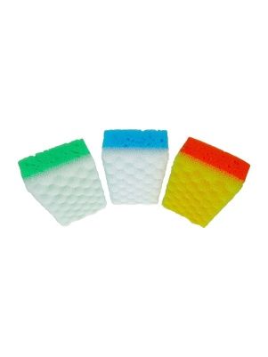 Губка для тела ТЕТ 150х90 мм с профильным массажным слоем