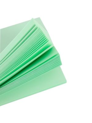 Бумага для заметок "PROF-PRESS" с клеевым краем ЗЕЛЕНАЯ пастель, 101Х76 мм, 100л