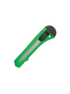 Нож канцелярский "STAFF" Basic, 18мм, фиксатор