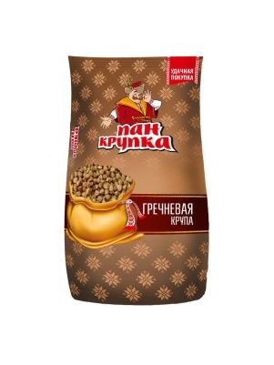 Крупа гречневая ядрица Пан Крупка 0,69кг