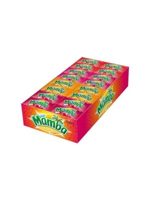 Жевательные конфеты Mamba, ассорти 26,5г