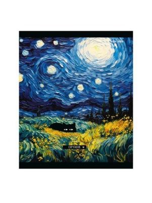 Тетрадь КЛЕТКА 48л. СТАНДАРТ  цветная мелов. обл., лён , в асс-те ПХ, Т48-7373