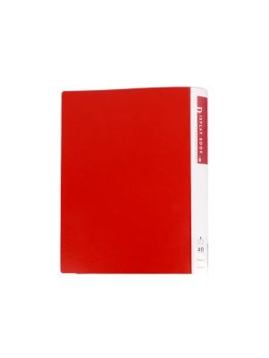 Папка с файлами А4 (40 шт), микс цвета 