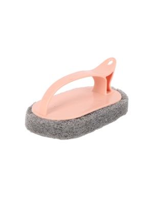 Щетка хозяйственная  с ручкой, 7.8*13.5 см