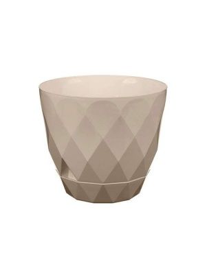 Горшок для цветов "Laurel" D145мм, 1,3л с поддоном (микс)