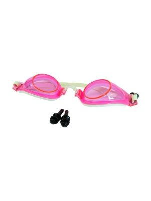 Очки для плавания + заглушки для ушей, 16 см, пластик, блистер, в асс-те