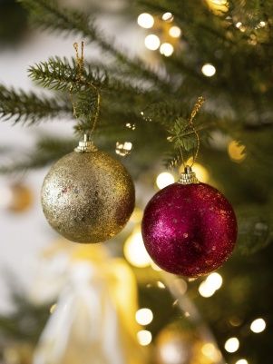 Набор шаров "Разноцветные", 6 шт, 6 см