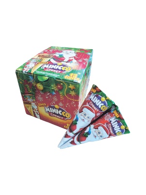 MINICCO CORNET SANTA Изделие из десертной пасты в рожке "MINICCO cornet" (santa) 25г