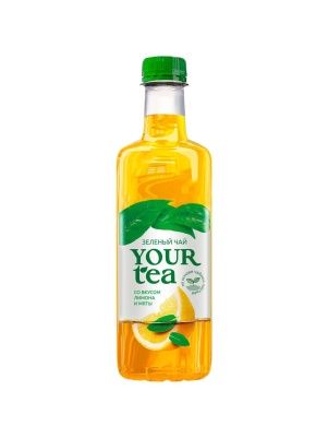 "Зеленый чай со вкусом лимона и мяты" напиток безалк. негаз паст., 0,5 л
