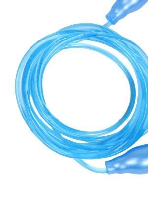 Скакалка спортивная с пластиковой ручкой, ПВХ 2,3м, микс цветов